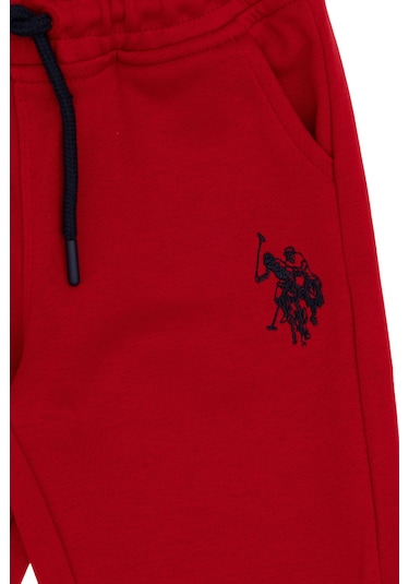 U.s. Polo Assn. Erkek Çocuk Kırmızı Eşofman Altı 50314026-vr171 Basıc Kırmızı