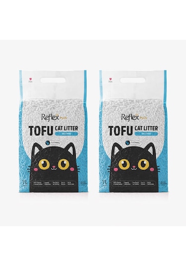 Reflex Tofu Kokusuz Kedi Kumu 2 X 7 Lt