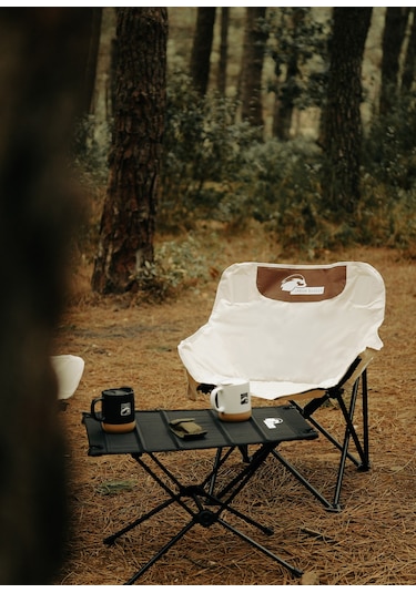 Urban Badger Gaia Teleskopik Ayaklı Katlanır Kumaş Kamp Masası, Motosiklet Çantası Uyumlu Siyah