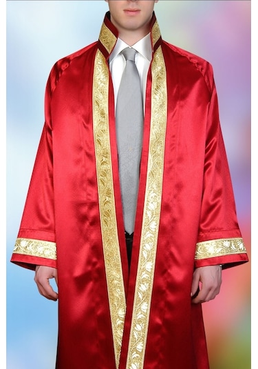 Nikah Memuru Cübbesi Yetişkin Nikah Memuru Kostümü