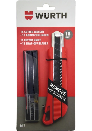 Würth Falçata Seti 18 MM 1 Falçata-13 Bıçak
