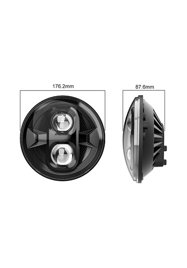 Mercedes G Serisi Uyumlu Mercekli Led Far