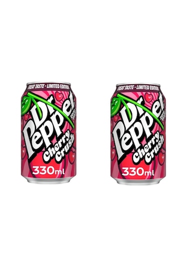Dr Pepper Kiraz Aromalı Gazlı İçecek 330 Ml 2 Adet
