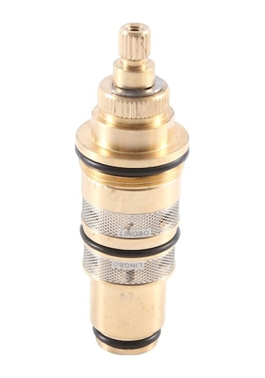 Tongxida Yedek Vana Termostatik Pirinç Musluk Mikser Makara Bosphorus Gümüş Çok Renkli Çok Renkli