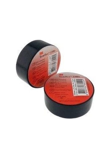3M  Temflex  1300E İzole Bant 100 Adet Siyah