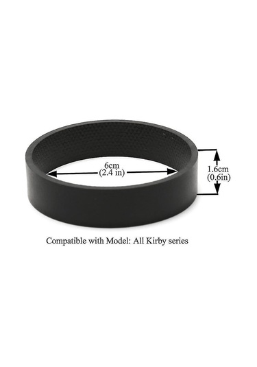 Yifomall Kirby G3/g4/g5/g6 Tam Seri İçin Siyah Kauçuk Vakum Temizleyici Kayışı 6 Adet - Kaliteli Performans Koruyucu