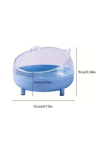 Willowhaven Yeşil Çift Fonksiyonlu Hamster Banyo Tuvalet Şeffaf Kolay Temiz Pp