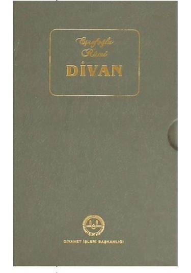 Divan-Eşrefoğlu Rumi-Kutulu- Diyanet İşleri Başkanlığı