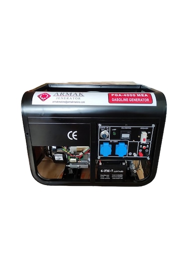 Armak PGA-4000 MEA 3.8 Kva Benzinli Marşlı Portatif Jeneratör