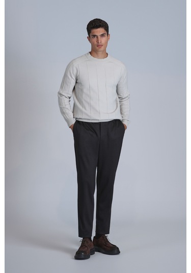 Lufian Lıght Erkek Kazak Taş Taş 112090139100190 Taş