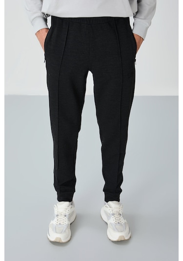 Tommy Life Darian Kırçıllı Siyah Jogger Erkek Eşofman Alt - 82113 Siyah Tommy Life Darian Kırçıllı Siyah Jogger Erkek Eşofman Alt - 82113 Siyah