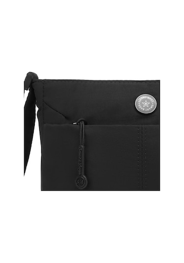 Smart Bags Mikro Poly Kumaş Postacı Kadın Çantası 3340 Siyah