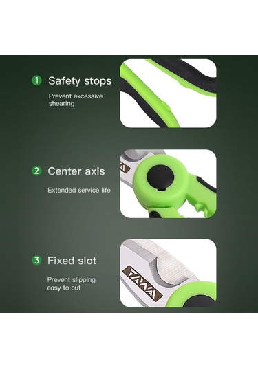 Sones Komshine Paslanmaz Çelik Kevlar Tırtıklı Fiber Optik Soyma Makası Ks-k2