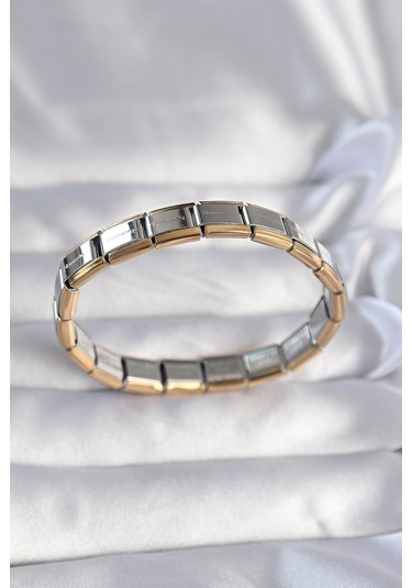 316l Çelik Çift Renk Yazılı Nomination Bileklik Renkli