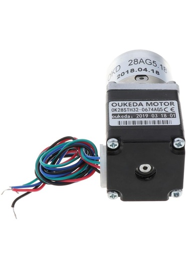 Homyl Dıy Cnc Robot Için Planet Şanzıman Çift Şaft Nema 11