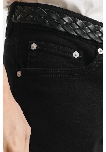 Gant Erkek Siyah Slim Fit Stay Black Jean-11405 Siyah