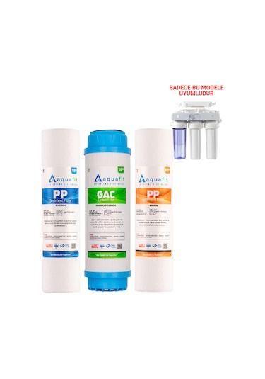Su Arıtma Filtresi – Açık Kasa 3’lü Ön Filtre