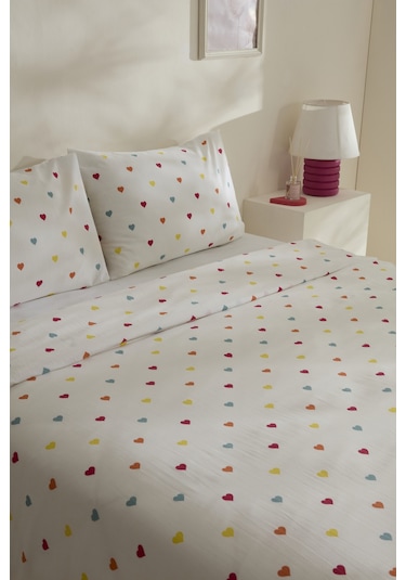 Karacahome Sarah Anderson Amour Çift Kişilik Nevresim Takımı Multicolour