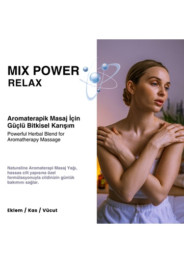 Aromaterapi Masaj Yağı Mix Power Relax 200ml