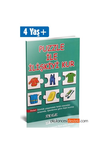 Rege 4 Yaş Ve Üzeri Çocuklar Için Puzzle Ile Ilişkiyi Kur (Yap-B