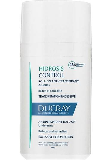 Ducray Hidrosis Control Anti Transpirant Terleme Karşıtı Roll-On Deodorant 40 ML