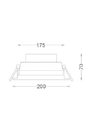 Led Downlıght 12w Günışığı