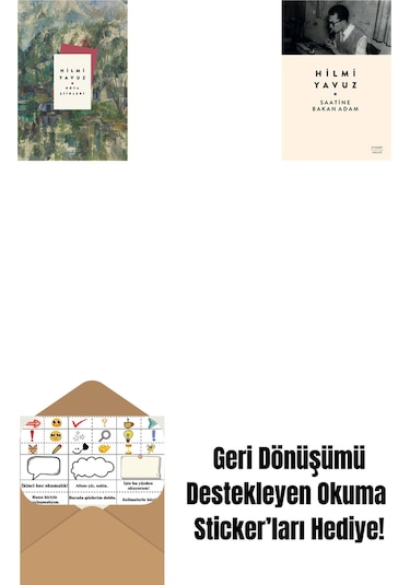 Rüya Şiirleri Ciltli + Saatine Bakan Adam + Okuma Sticker'ları