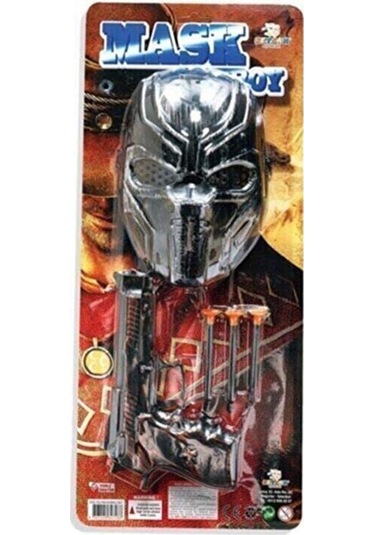 Kartelada Maskeli Oyuncak Silah Seti