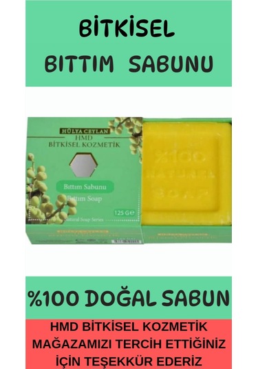 ﻿Hmd Bitkisel Kozmetik Ardıç Katranı + Bıttım + Gül + Kükürt Sabunu 4 x 125 G