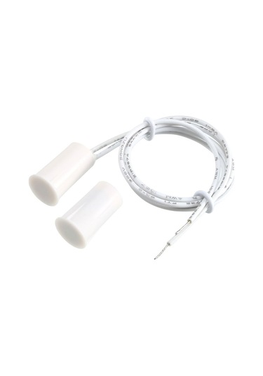 Nayomiglow Manyetik Kapı Anahtarı Rc-33 Nc Gömme Kablolu Güvenlik Pencere Kapı Sensörü Alarmı Beyaz- 10 Set