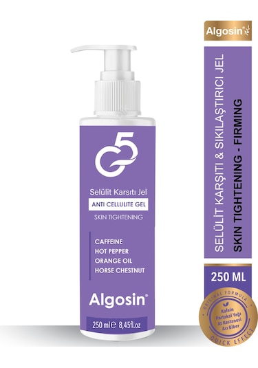 Algosin G5 Sıkılaştırıcı Selülit Karışıtı Jel 250 ML