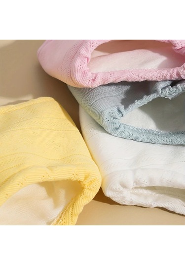 Maxaccess Yıkanabilir Pastel Bebek Bezleri - M Beden 19.84-24.25 Lb 6 Adet Mavi - Yeşil - Beyaz