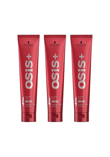 Osis Rock Hard Ultra Güçlü Şekillendirici 3 x 150 ML