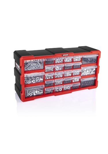 Super Bag Asr-6004 Yatay Mono Blok Çekmeceli Organizer 26'Lı