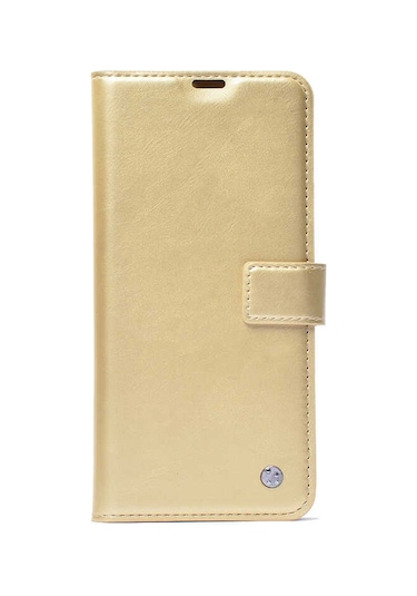 İnfinix Smart 5 Kılıf Pu Deri Kapaklı Standlı Kartlıklı Bölmeli Cüzdanlı Kapak Deluxe