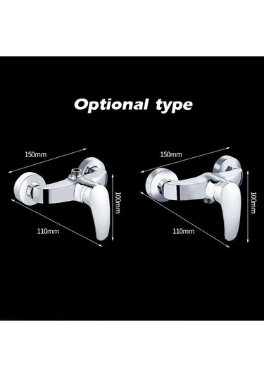 Wezone Banyo Duş Kranı, Bakır Gömülü Tip, Soğuk-sıcak Su Kontrolü, Ev Otel Banyo Kullanıma Uygun, Açık Aşağı Yönlü Arayüz Diğer