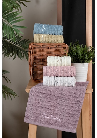 Pierre Cardin 6'lı El Havlusu Wave