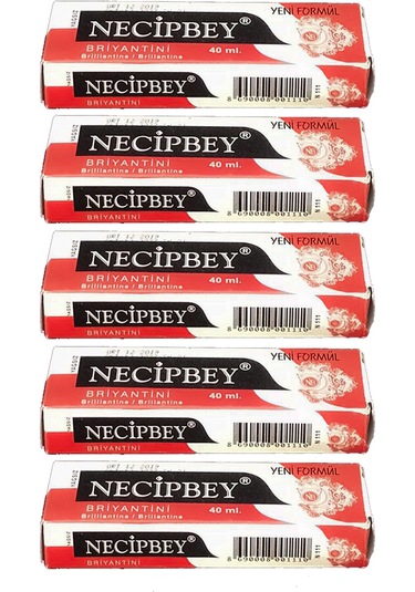 Necipbey Yağsız Briyantin 5 x 40 ML