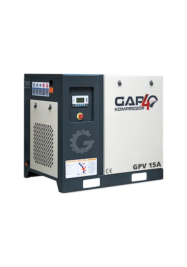 Gap Kompresör Vidalı Hava Kompresörü 15 HP Tek Makine GPV15a
