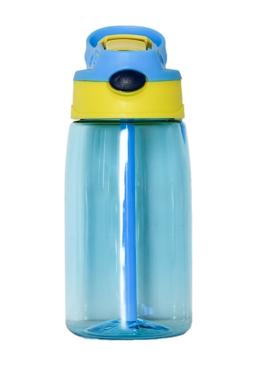 Çocuk Su Bardağı Yüksek Değerli Saman İle Düşmeye Dayanıklı Mavi