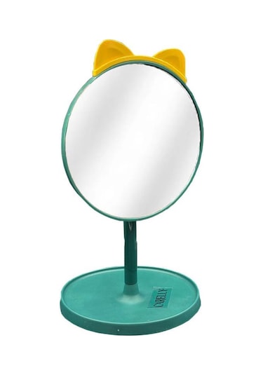 Carelly Cr-0879 Ayaklı Masa Aynası + Tarak-yeşil