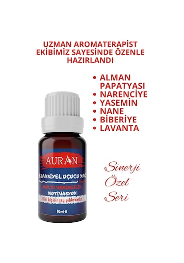 Auran Multi Verimlilik Motivasyon Sinerji Karışım Esansiyel Uçucu Yağı
