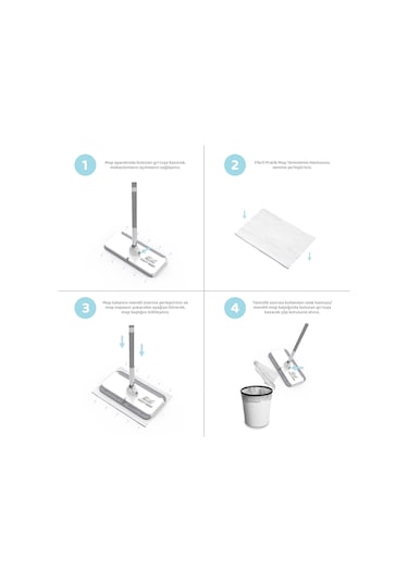 Fibril Easy Mop Pratik Temizlik Sistemi