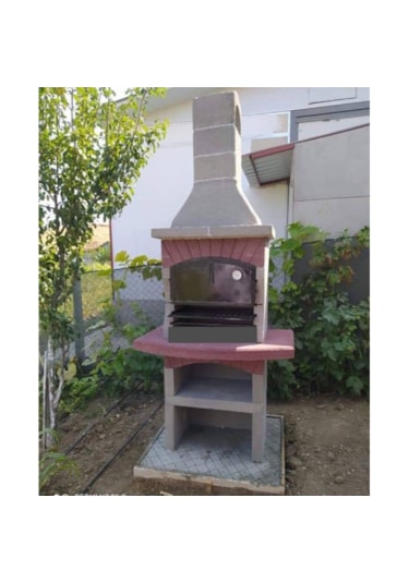 Mangal Barbekü 75 Lik Fırınlı Model