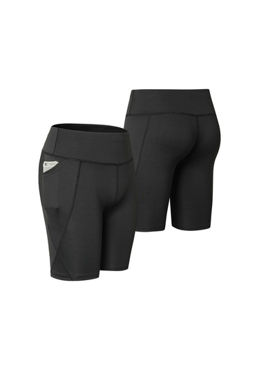 Skycity Yüksek Bel Yoga Şortu - Nefes Alabilen Koşu Ve Spor Kıyafeti Diğer