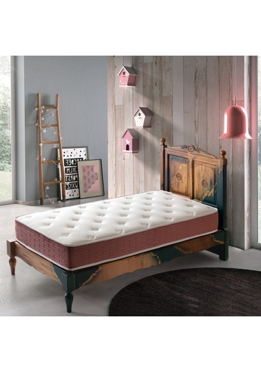 Babyhopeankara 130X190 Heyner Lotus Lüx Cotton Ortopedik Yaylı Tek Kişilik Yatak