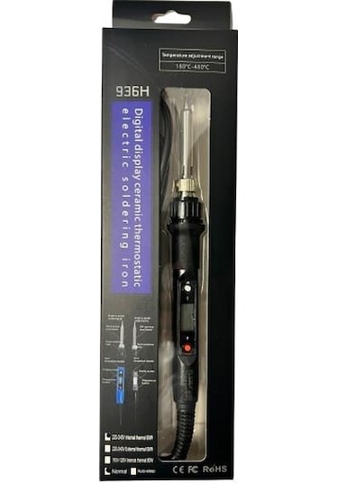 Tussle Isı Ayarlı Dijital Ekranlı 80 Watt 180 C-480 C Kalem Havya