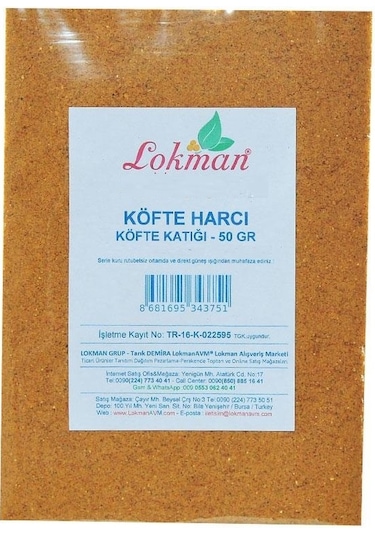 Lokman Köfte Harcı 50 G
