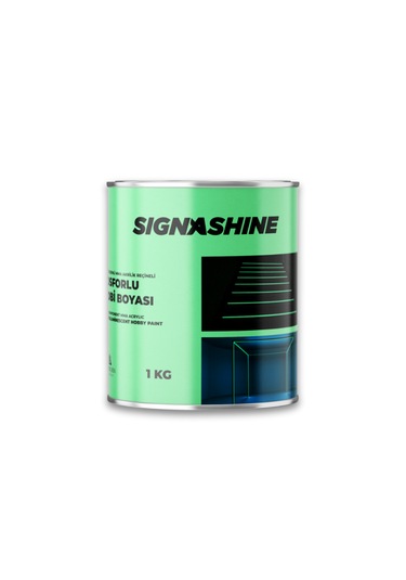 Signashine Fosforlu Yol Çizgi Ve Hobi Boyası