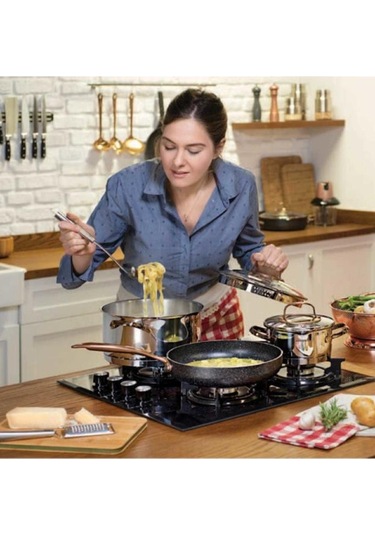 Korkmaz A1999 Steama 8 Parça Tencere Seti